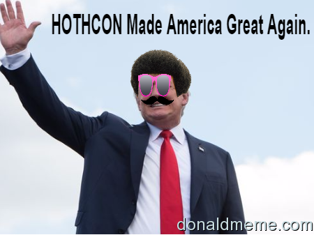 HothCon makes america great again